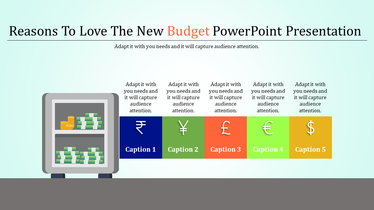 Free - Creative Budget PowerPoint Presentation Template 